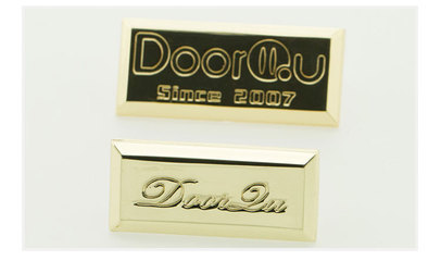 打造品牌形象利器 定制化高檔金屬標牌，廠家直銷，品質與效率并重